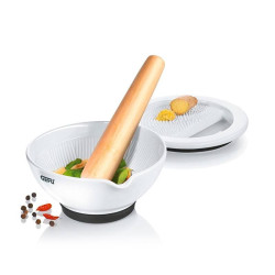 Mortero con Rallador de Jengibre GEFU SURI de Porcelana GEFU 35340