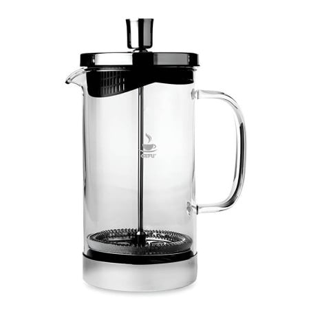 Cafetera Prensa Francesa DIEGO 1000 ml - Vidrio y Acero GEFU 16191