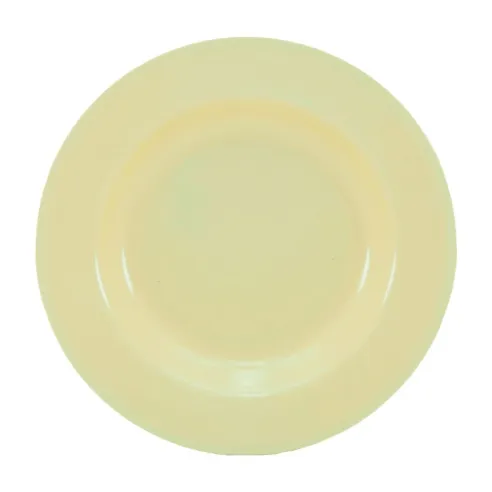 Plato Hondo de Melamina de Borde Ancho de 9 Pulgadas de Color Beige SIN ASIGNAR MD902090-2-TAN/LIQUIDACION