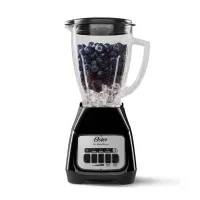 Licuadora de 2 Velocidades con Frasco de Vidrio de 1.5 Litros Negro OSTER BLSTKAG-BPB