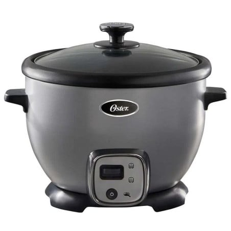 Olla Arrocera 12 Tazas de 900 Watts Plateada OSTER CKSTRC7030S
