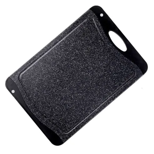 Tabla para Picar Plastica Negra de 43 x 30 Centimetros TIPS A-96-02