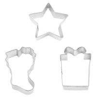 Cortador para Galletas Navidenas, Set de 3 Unidades R Y M 5149