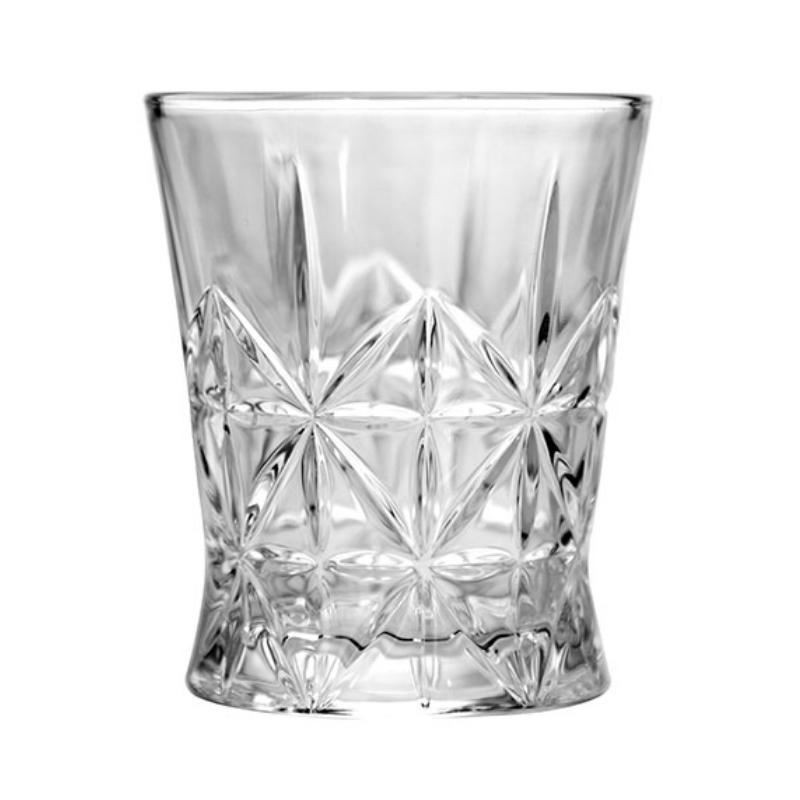 Vaso Whiskero Montreal de 260 Mililitros, Set de 6 Unidades VETRO DM316/HJ