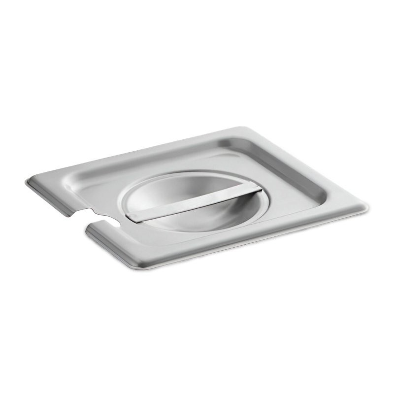 Tapa Bandeja de Acero Inoxidable de 1/6 con Hueco MASTER CHEF TSH