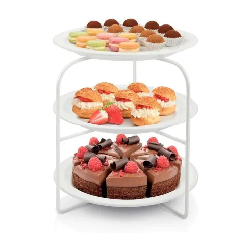 Soporte para Exhibir Platos de 3 Niveles TESCOMA 900864