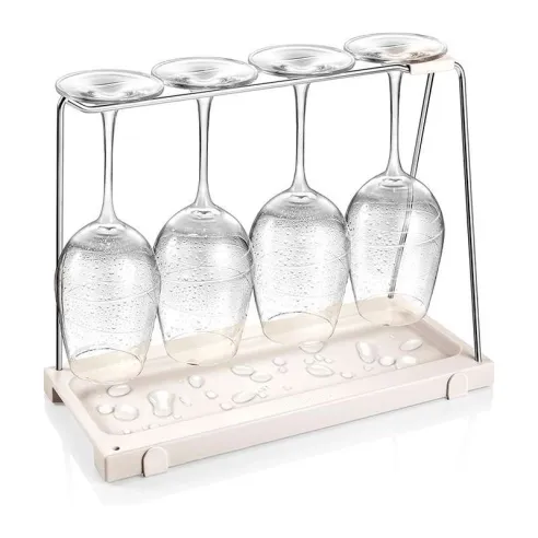 Soporte de Copas para Vino con Escurridor  TESCOMA 899488