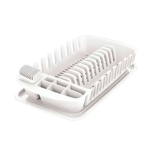 Escurridor Blanco para Platos con Bandeja Recogedora TESCOMA 900644