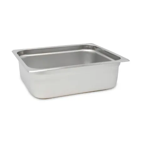 Bandeja de Acero Inoxidable Half de 4 Pulgadas MASTER CHEF H4