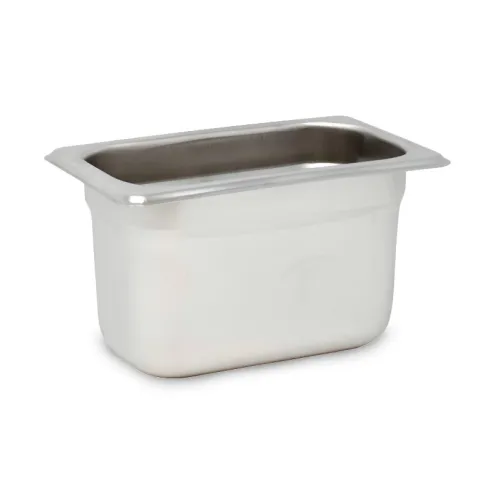 Bandeja de Acero Inoxidable de 1/9 X 4 Pulgadas MASTER CHEF N4