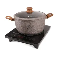Cocina de Induccion de 1 Disco de 120v / 1500 Watts MONIX MN-15D1B 2