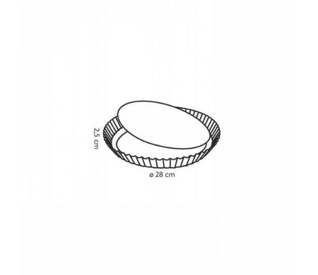 Molde para Tarta Desmontable de 28 Centimetros TESCOMA 623115