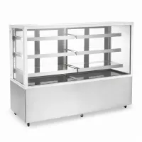 Vitrina Exhibidora Refrigerada 4 Niveles 55.5 x 28 x 70 Pulgadas QUANTUM PRO VR-571ZW