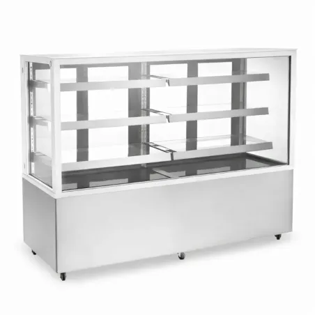 Vitrina Exhibidora Refrigerada 4 Niveles 55.5 x 28 x 70 Pulgadas QUANTUM PRO VR-571ZW