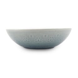 Bowl Redondo de Ceramica 17 x 5 Centimetros Celeste BELLARTE LDX-W00101