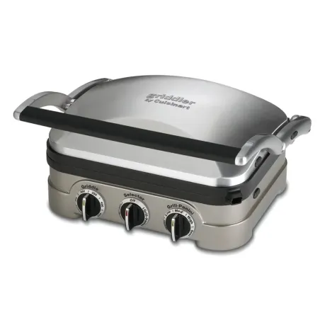 Sandwichera con Parrilla y Plancha CUISINART CGR-4NASC