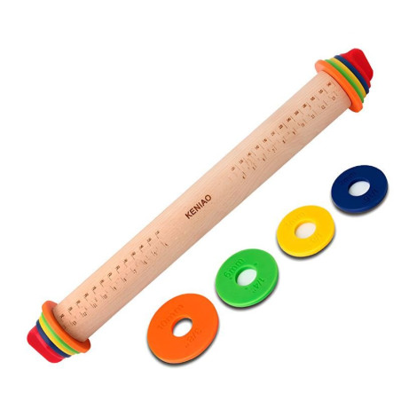 Rodillo Ajustable para Masa Profesional con Control Preciso MASTER CHEF KW-ROPN0008