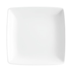Plato de Ceramica Cuadrado Coupe de 27.5 x 3 Centimetros BELLARTE LDK-G405