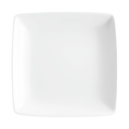Plato de Ceramica Cuadrado Coupe de 27.5 x 3 Centimetros BELLARTE LDK-G405