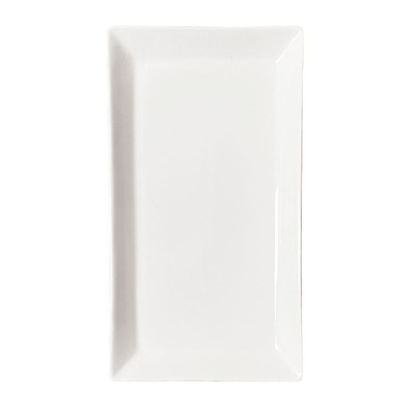 Plato de Ceramica Rectangular Coupe de 30 x 12 x 2 Centimetros BELLARTE LDK-G410