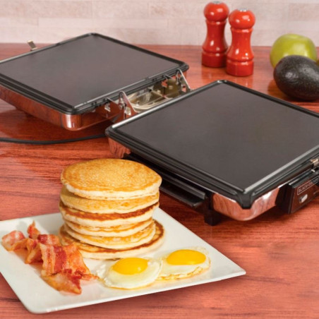 Waflera /Parrilla/ Plancha 3 en 1 BLACK DECKER G49TD