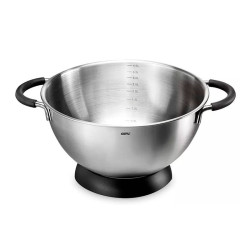 Bowl Mezclador Inoxidable 24 cm / 4L con Base Antideslizante GEFU 28140