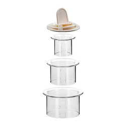 Molde Redondo para Emplatar, Set de 3 Unidades TESCOMA 422210