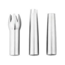 Boquilla para Decoracion de Acero Inoxidable, Set de 3 Unidades ISI 2717