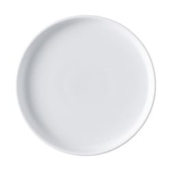 Plato plano redondo diseno rustico color Blanco de 27.9 cm CORONA PA1101992812 2