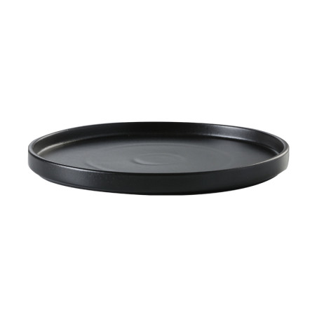 Plato Pluto reactivo estilo Elegante de color negro 20.4 cm CORONA PA1941992012
