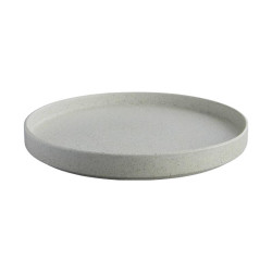 Plato Orion reactivo diseno Elegante de color gris 20.4 cm CORONA PA1940992012