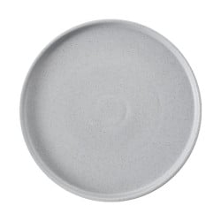 Plato Moon reactivo acabado Elegante de color gris 20.4 cm CORONA PA1944992012 2