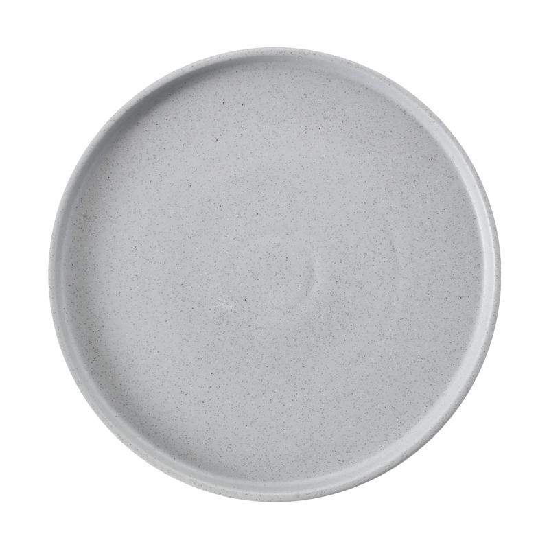 Plato Moon reactivo acabado Elegante de color gris 20.4 cm CORONA PA1944992012