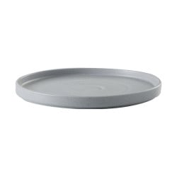 Plato Moon reactivo acabado Elegante de color gris 20.4 cm CORONA PA1944992012
