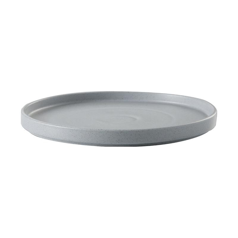 Plato Moon reactivo acabado Elegante de color gris 20.4 cm CORONA PA1944992012