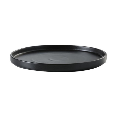 Plato Pluto reactivo estilo rustico de alta gama negro 15.7 cm CORONA PA1941991512