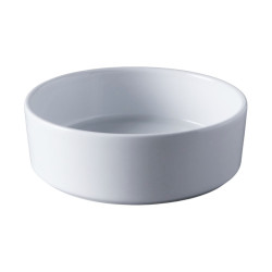 Plato hondo elegante estilo rustico de alta gama blanco 533.9 ml CORONA PA1101993112
