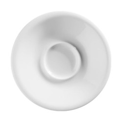 Plato Actualite redondo estilo clasico para cafe de 12.4 cm CORONA PA1101810124
