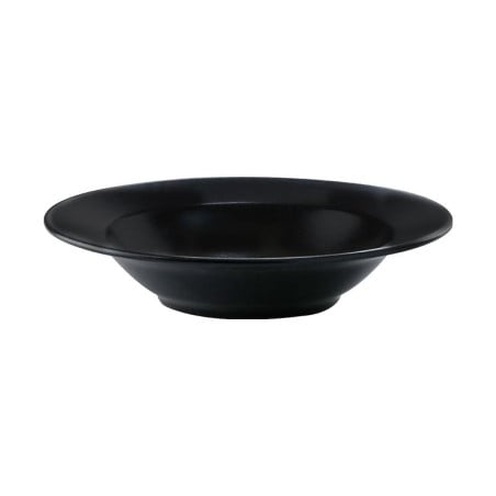 Plato Pluto para pasta reactivo estilo clasico sofisticado negro 517 ml CORONA PP1941903912