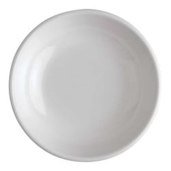 Ramkin Redondo Mini de Melamina de Color Blanco de 3 Onzas TABLECRAFT 10312W
