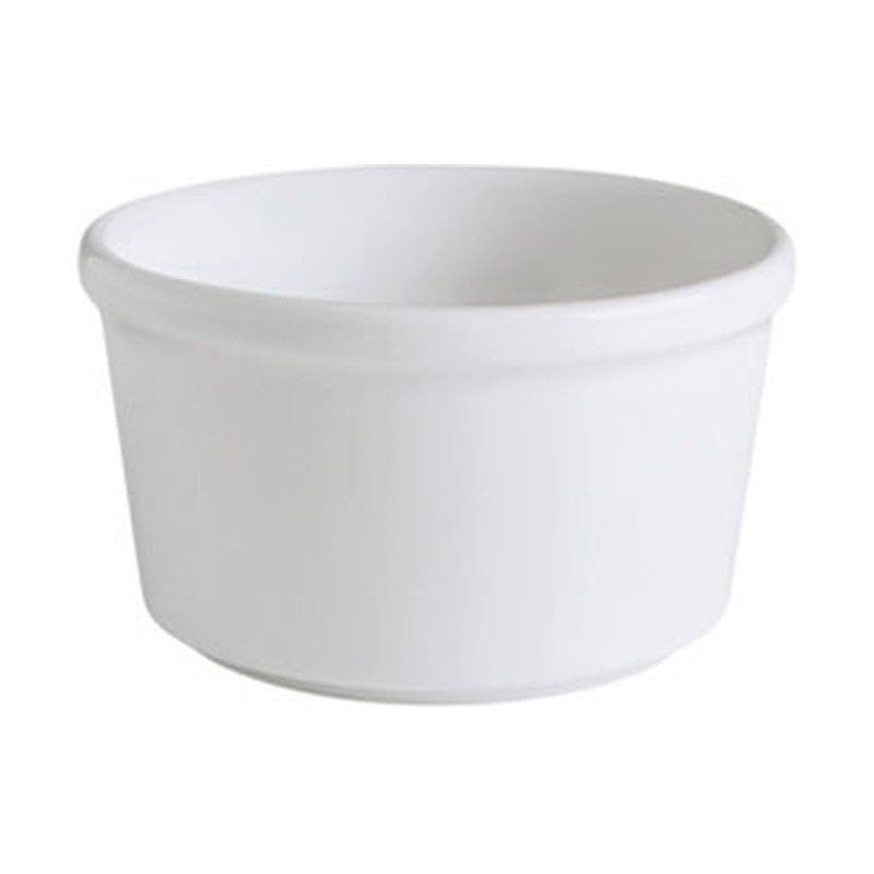 Salsera Actualite lisa estilo clasico refinado blanca de 100 ml CORONA PA1101807224