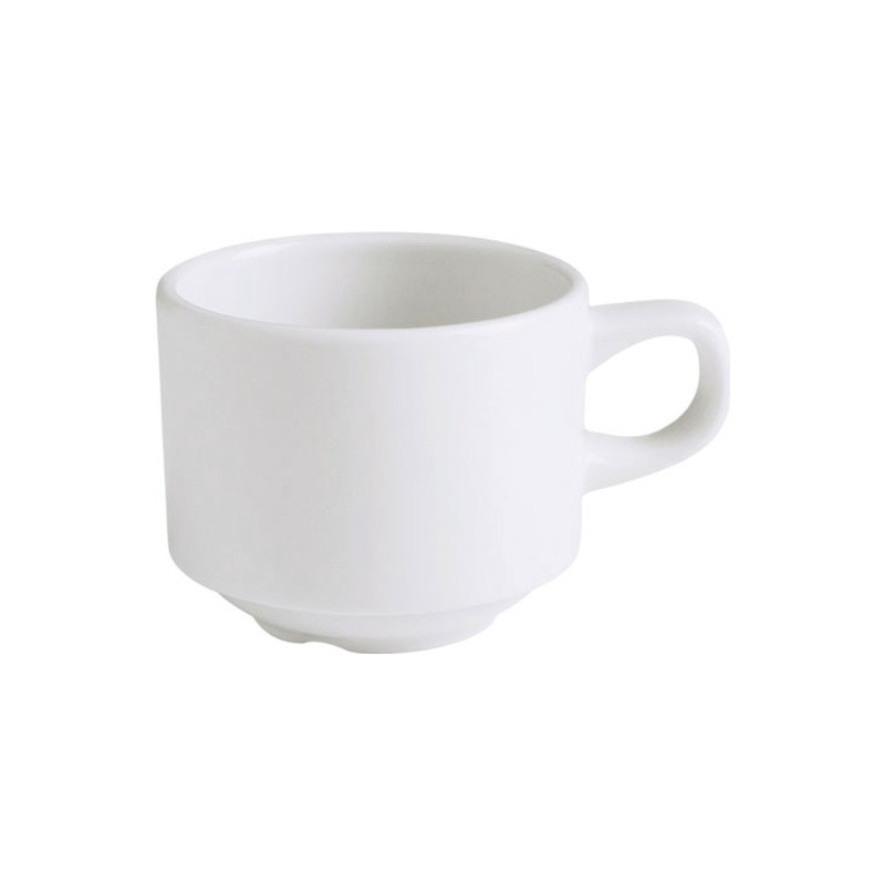 Taza Actualite blanca para Te estilo clasico elegante 240 ml CORONA PA1101904324