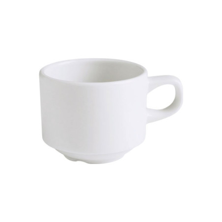 Taza Actualite blanca para Te estilo clasico elegante 240 ml CORONA PA1101904324