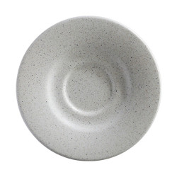 Plato Orion reactivo gris para cafe estilo sofisticado y moderno de 16 cm CORONA PP1940900324