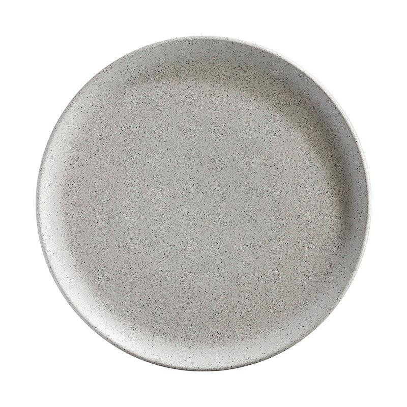 Plato Coupe Orion gris acabado reactivo estilo refinado 28.4 cm CORONA PA1940712812