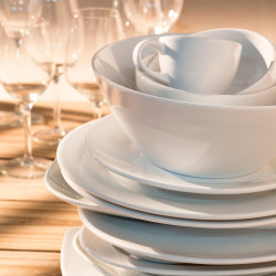 Bowl Actualite elegante blanco para ensaladas 1946 ml CORONA PA1101527512 2