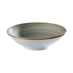 Bowl Artisan gris borde dorado estilo moderno exclusivo 963 ml CORONA PA1607923324