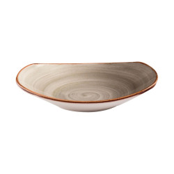 Bowl Artisan gris estilo exclusivo borde dorado moderno 1014.8 ml CORONA PP1607723812