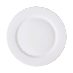 Plato Plano Actualite redondo blanco estilo minimalista 23.5 cm CORONA PA1101902324