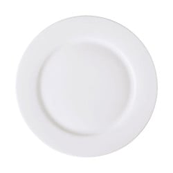Plato plano Actualite redondo blanco estilo minimalista 20.1 cm CORONA PA1101902024